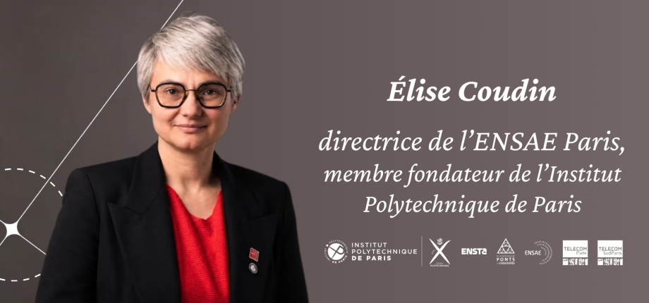 Élise Coudin appointed Director of ENSAE Paris, a founding member of IP Paris